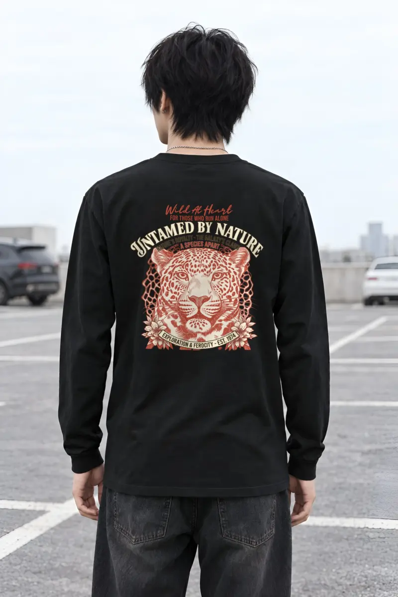 "Wild At Heart" Unisex Longsleeve T-shirt