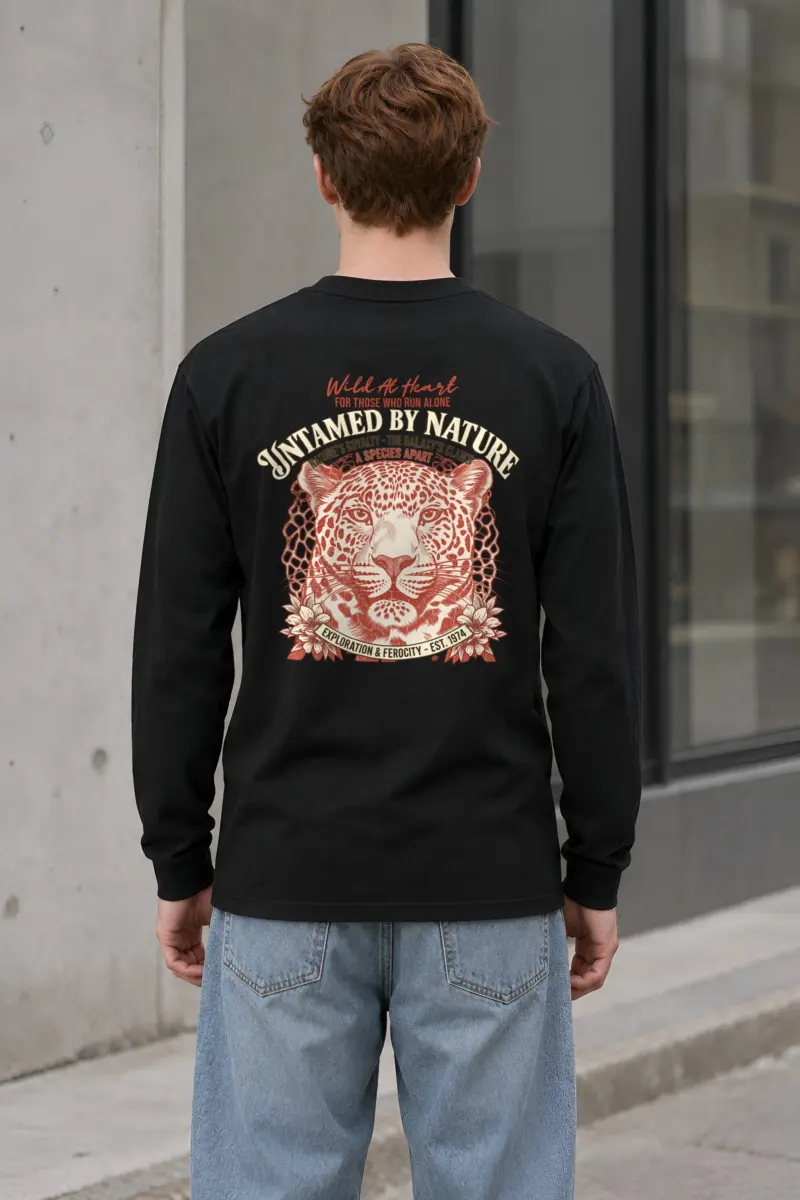 "Wild At Heart" Unisex Longsleeve T-shirt