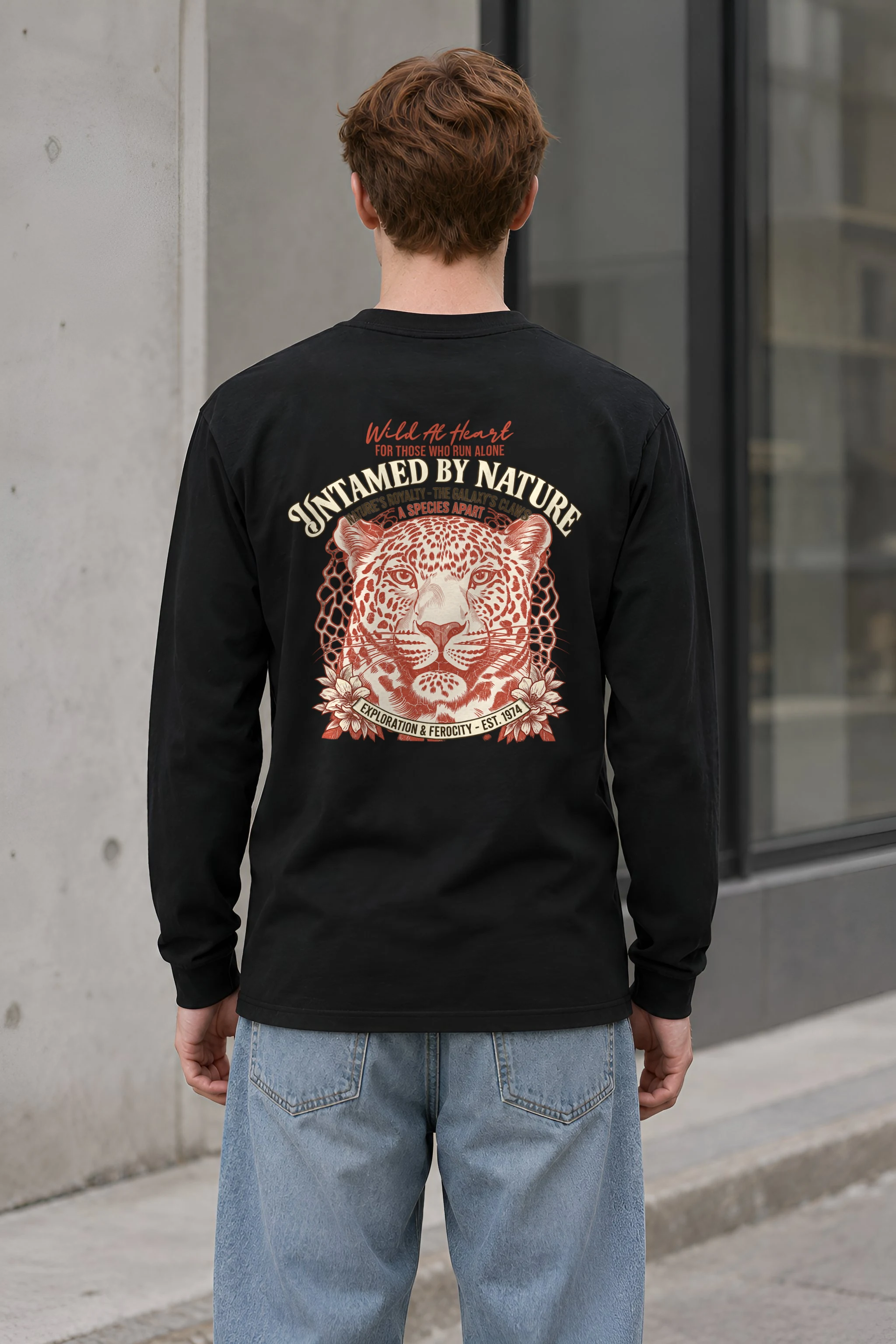 "Wild At Heart" Unisex Longsleeve T-shirt