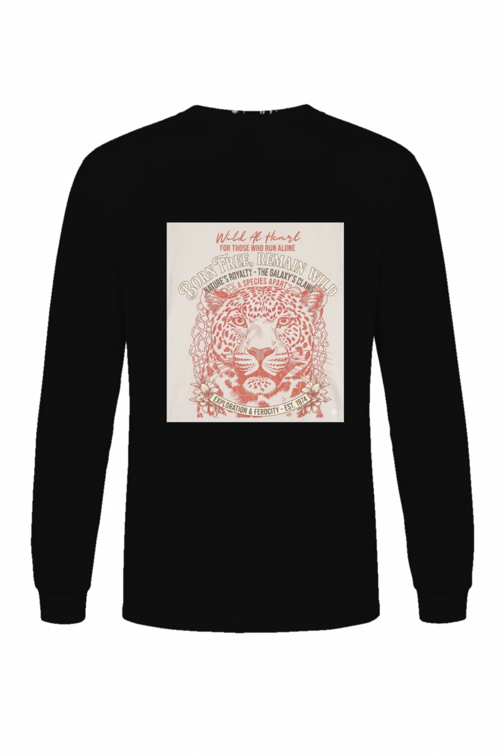 "Wild At Heart" Unisex Longsleeve T-shirt | Gildan 2400