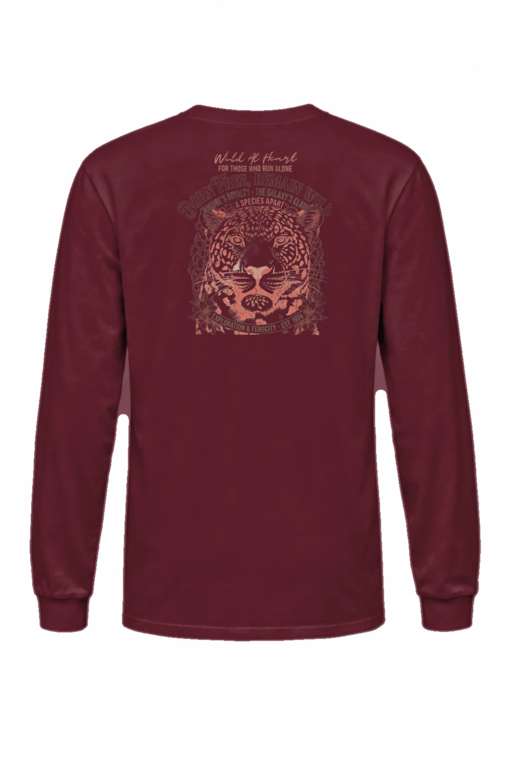 "Wild At Heart" Unisex Longsleeve T-shirt | Gildan 2400
