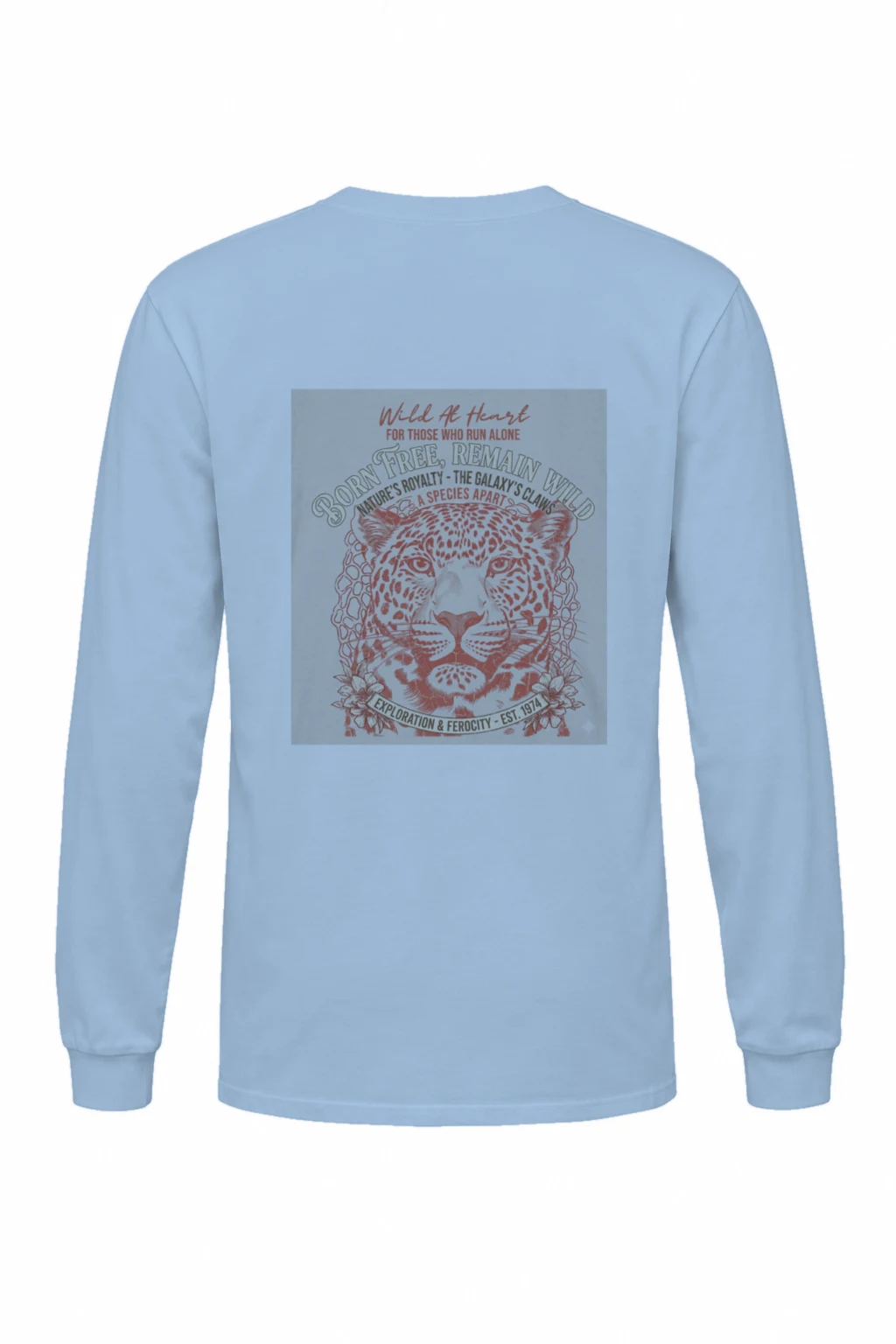 "Wild At Heart" Unisex Longsleeve T-shirt | Gildan 2400