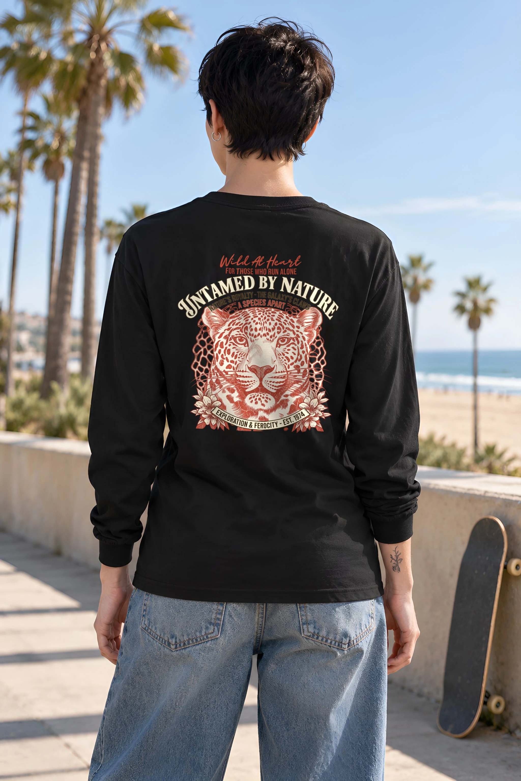"Wild At Heart" Unisex Longsleeve T-shirt