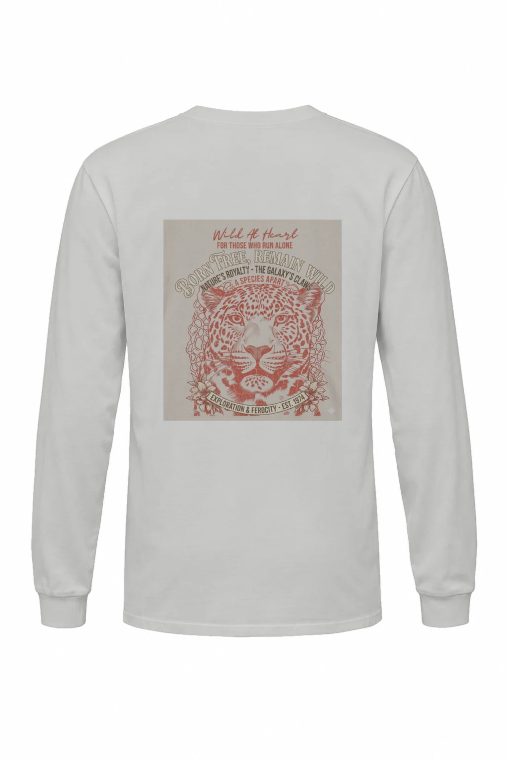 "Wild At Heart" Unisex Longsleeve T-shirt | Gildan 2400