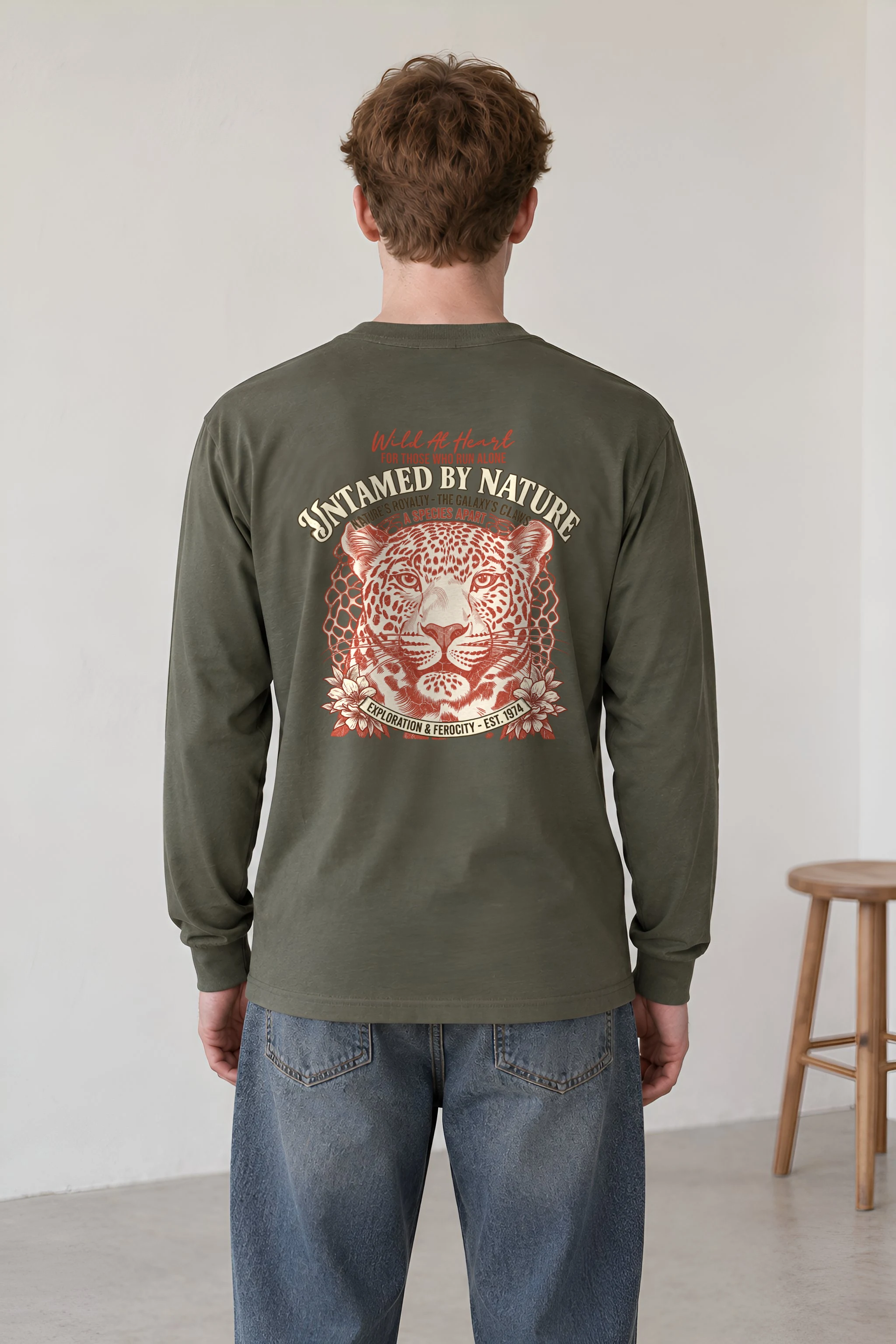 "Wild At Heart" Unisex Longsleeve T-shirt