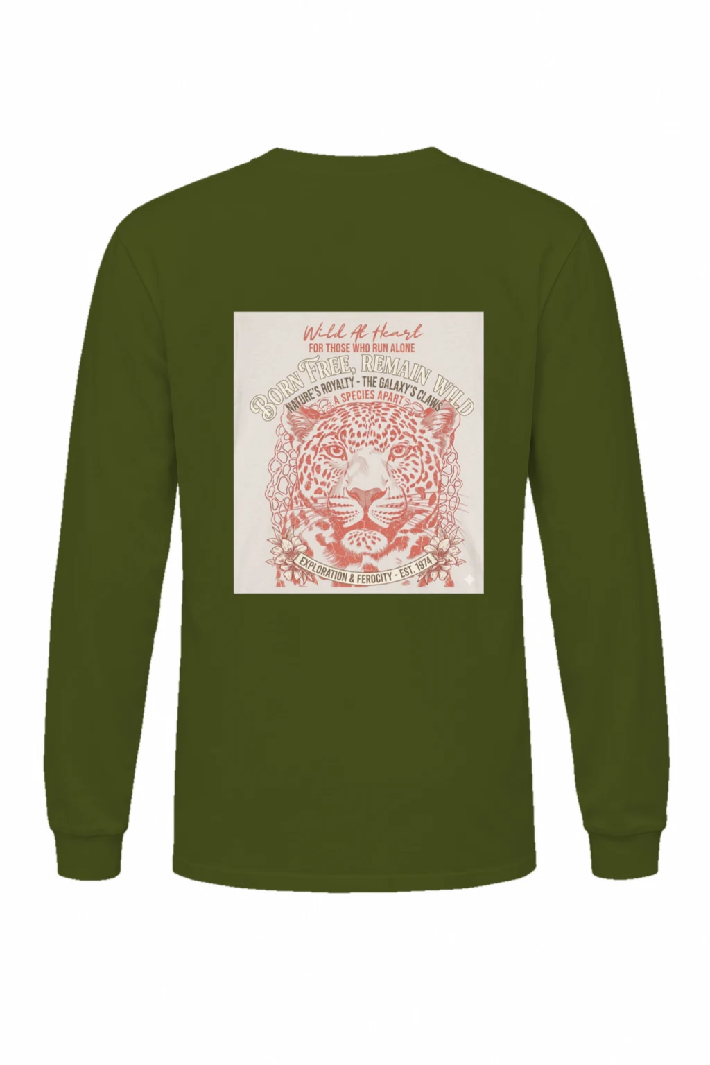 "Wild At Heart" Unisex Longsleeve T-shirt | Gildan 2400