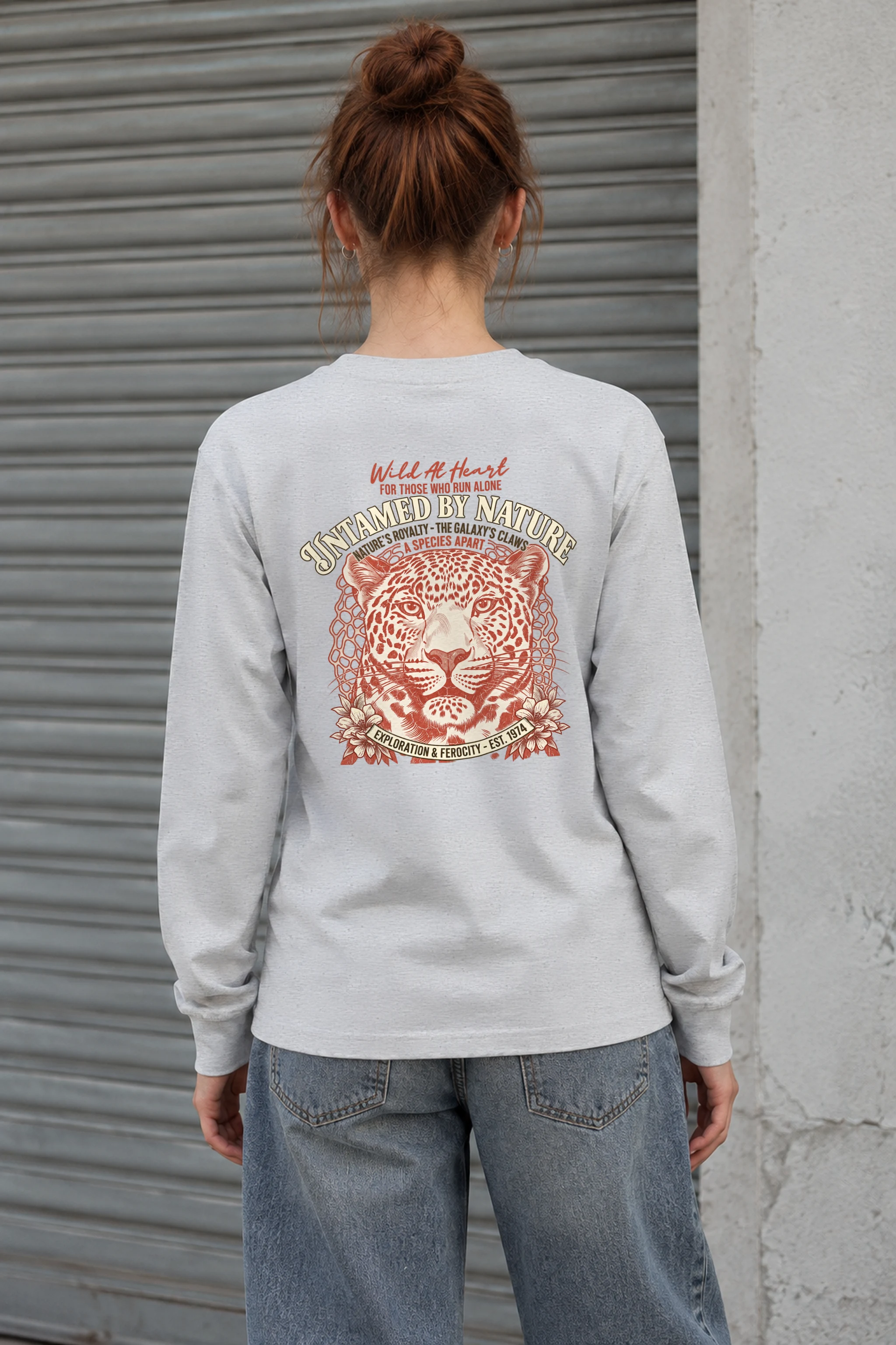 "Wild At Heart" Unisex Longsleeve T-shirt