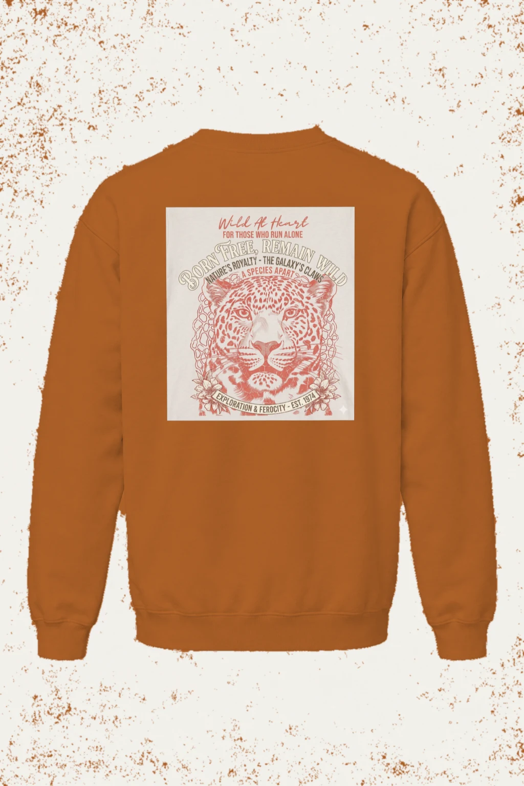 "Wild At Heart" Unisex Sponge Fleece Crewneck Sweatshirt | Bella + Canvas 3901