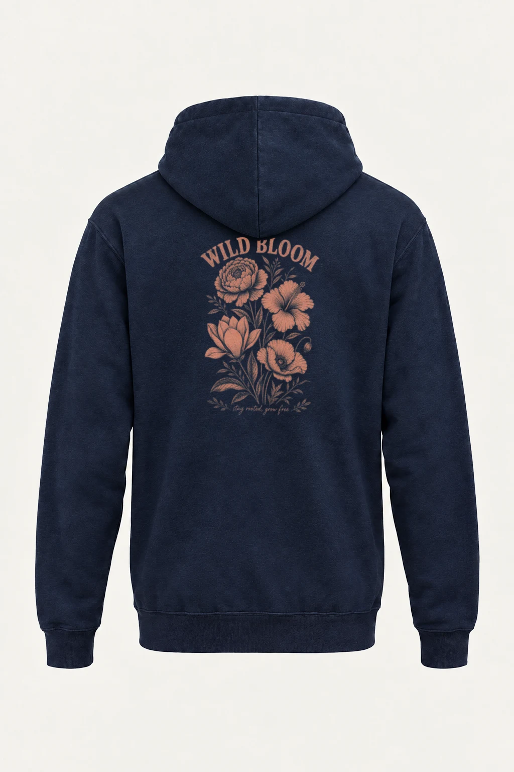 "Wild Bloom" Heavy Blend Unisex Pullover Hoodie | Gildan 18500