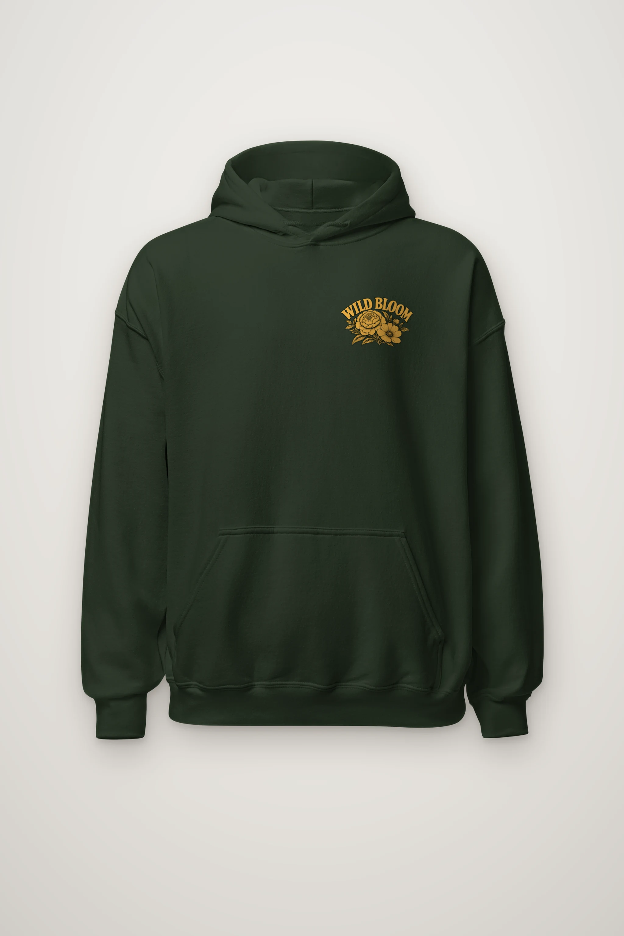 "Wild Bloom" Heavy Blend Unisex Pullover Hoodie