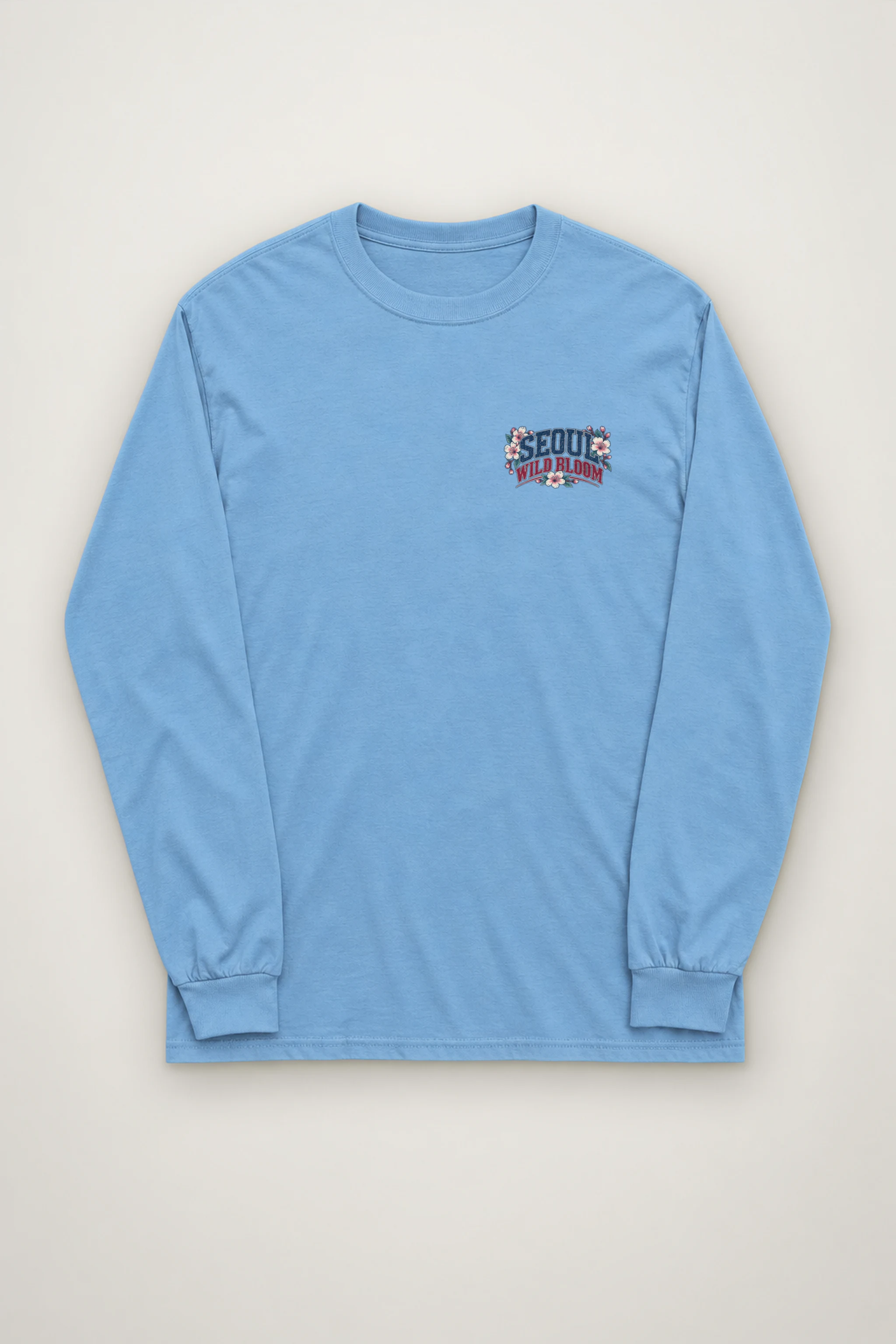 "Wild Bloom Seoul" Unisex Longsleeve T-shirt