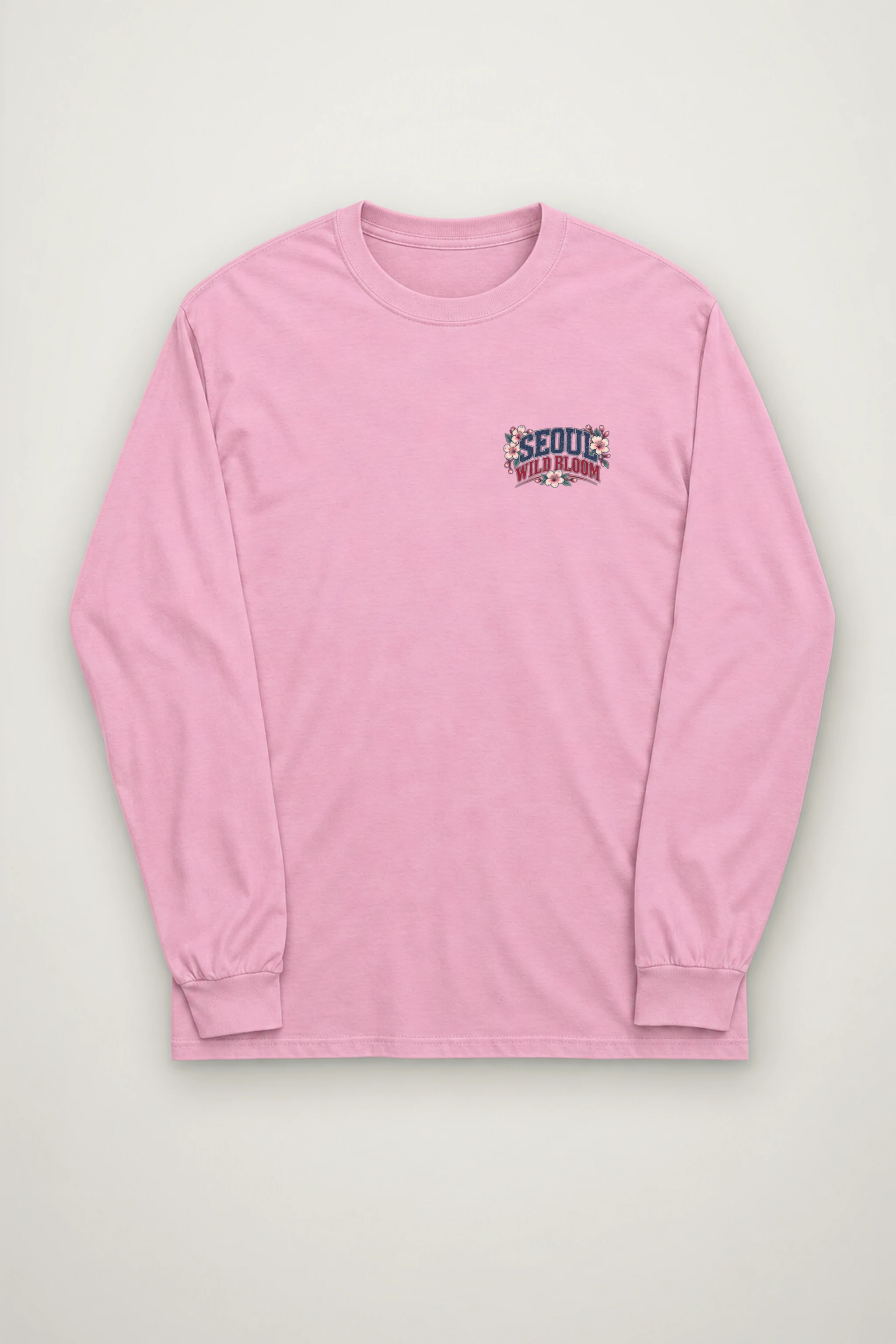 "Wild Bloom Seoul" Unisex Longsleeve T-shirt