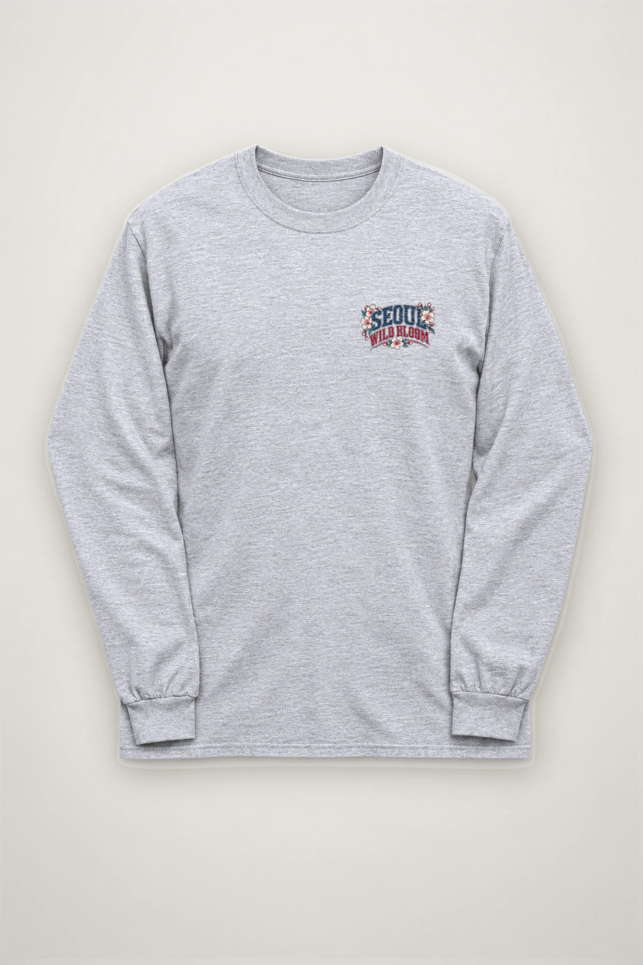 "Wild Bloom Seoul" Unisex Longsleeve T-shirt