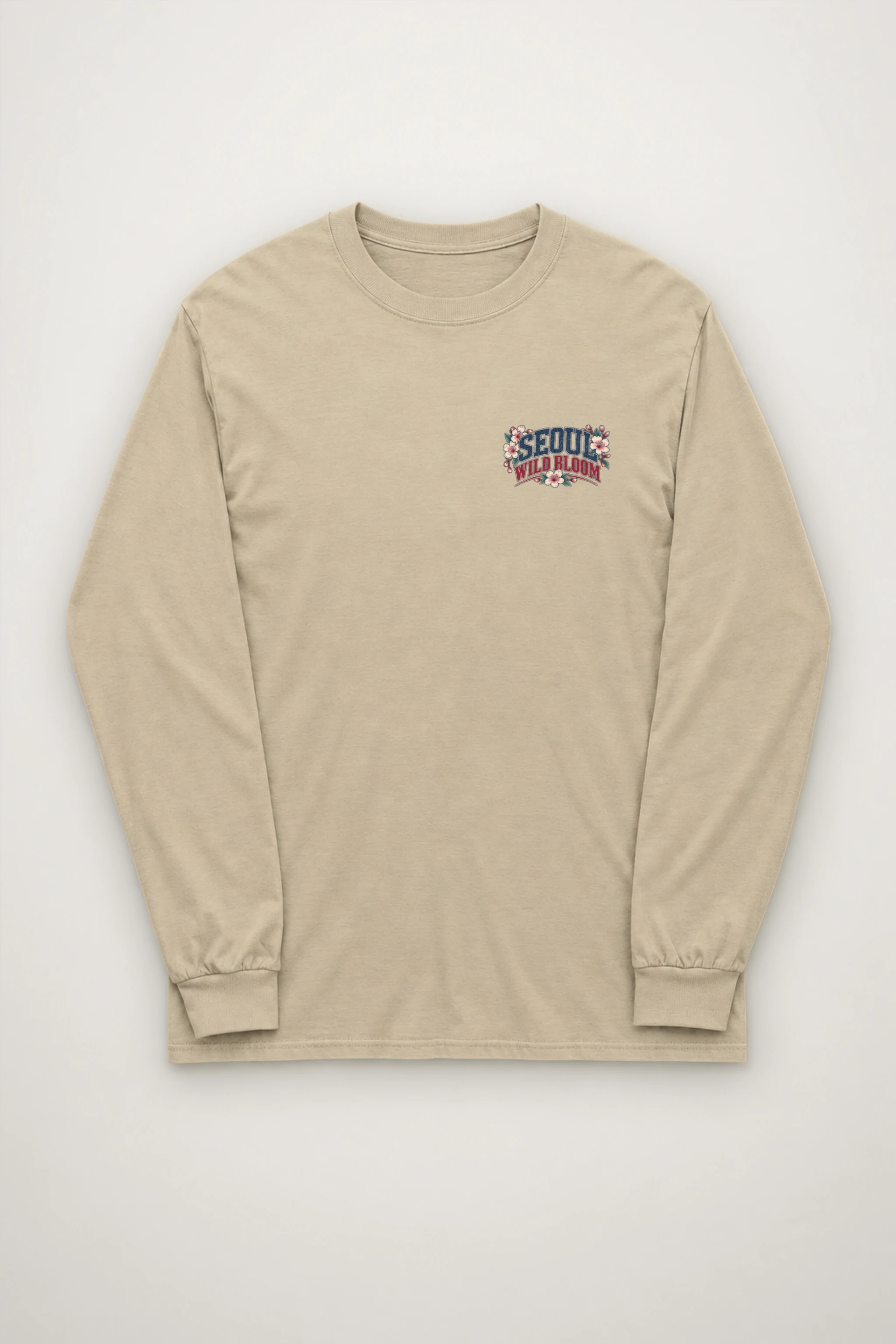 "Wild Bloom Seoul" Unisex Longsleeve T-shirt
