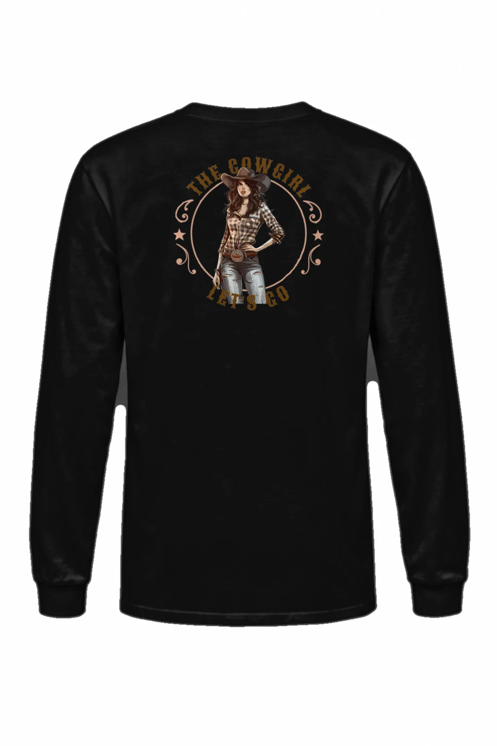 "Wild Cowgirl" Unisex Longsleeve T-shirt | Gildan 2400