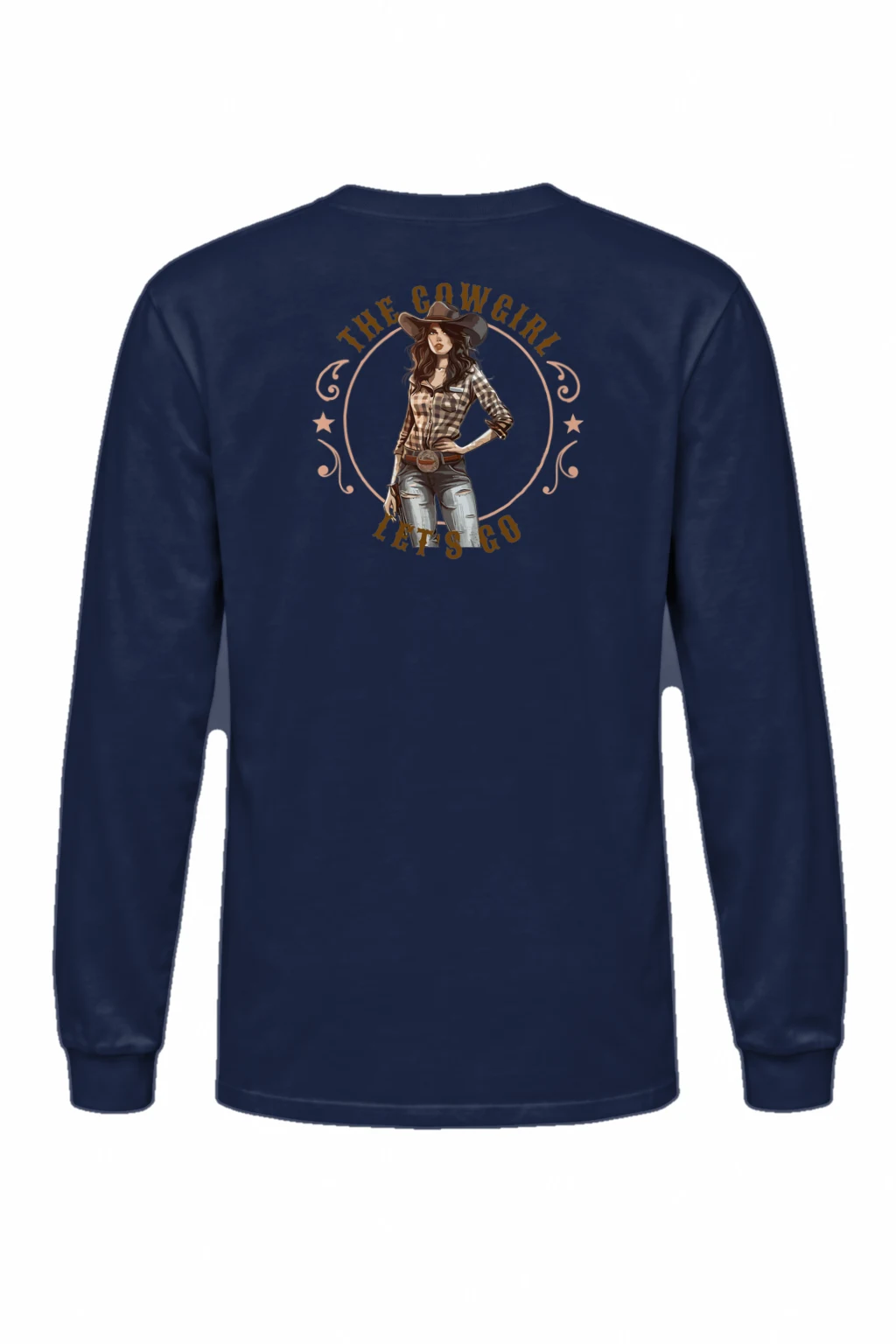 "Wild Cowgirl" Unisex Longsleeve T-shirt | Gildan 2400