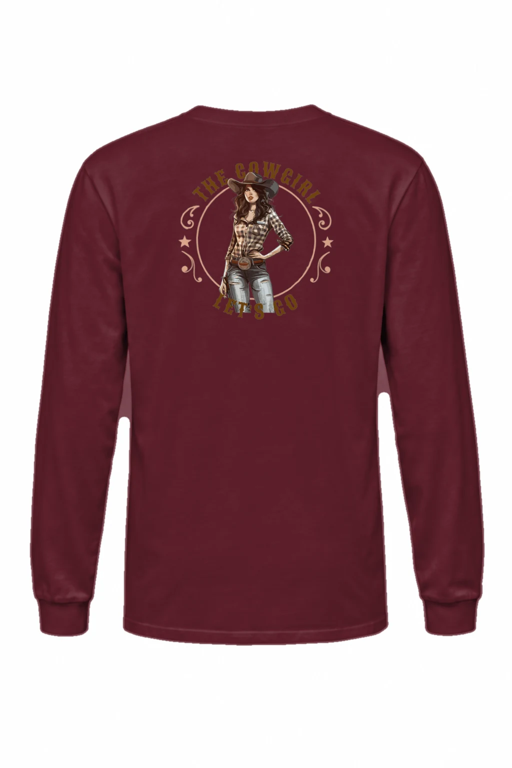 "Wild Cowgirl" Unisex Longsleeve T-shirt | Gildan 2400