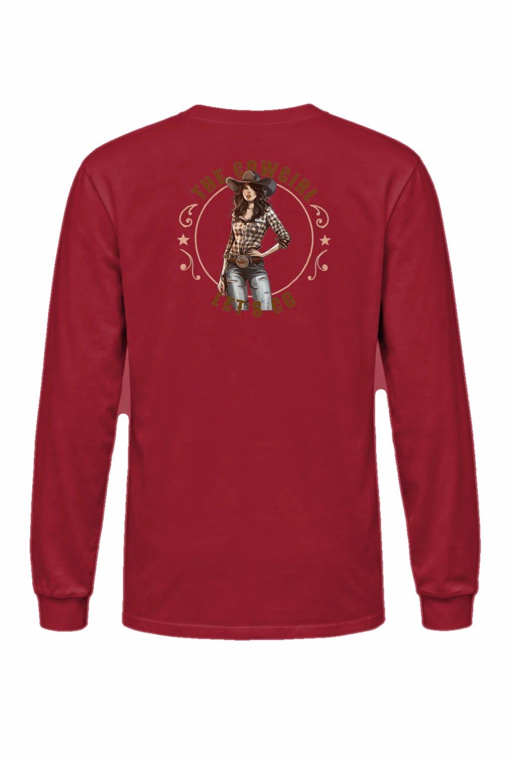 "Wild Cowgirl" Unisex Longsleeve T-shirt | Gildan 2400
