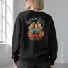"Wild Flower Hanbok" Heavy Blend Unisex Crewneck Sweatshirt | Gildan 18000