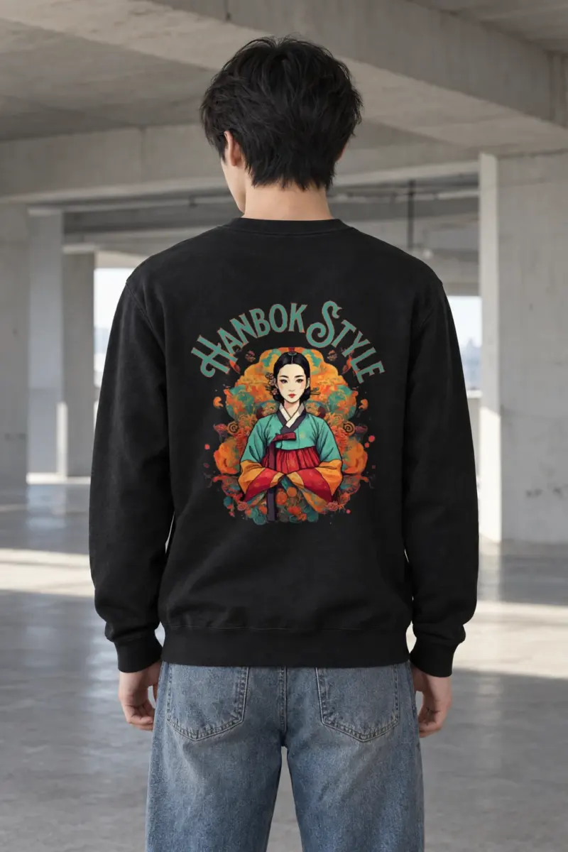 "Wild Flower Spirit" Heavy Blend Unisex Crewneck Sweatshirt