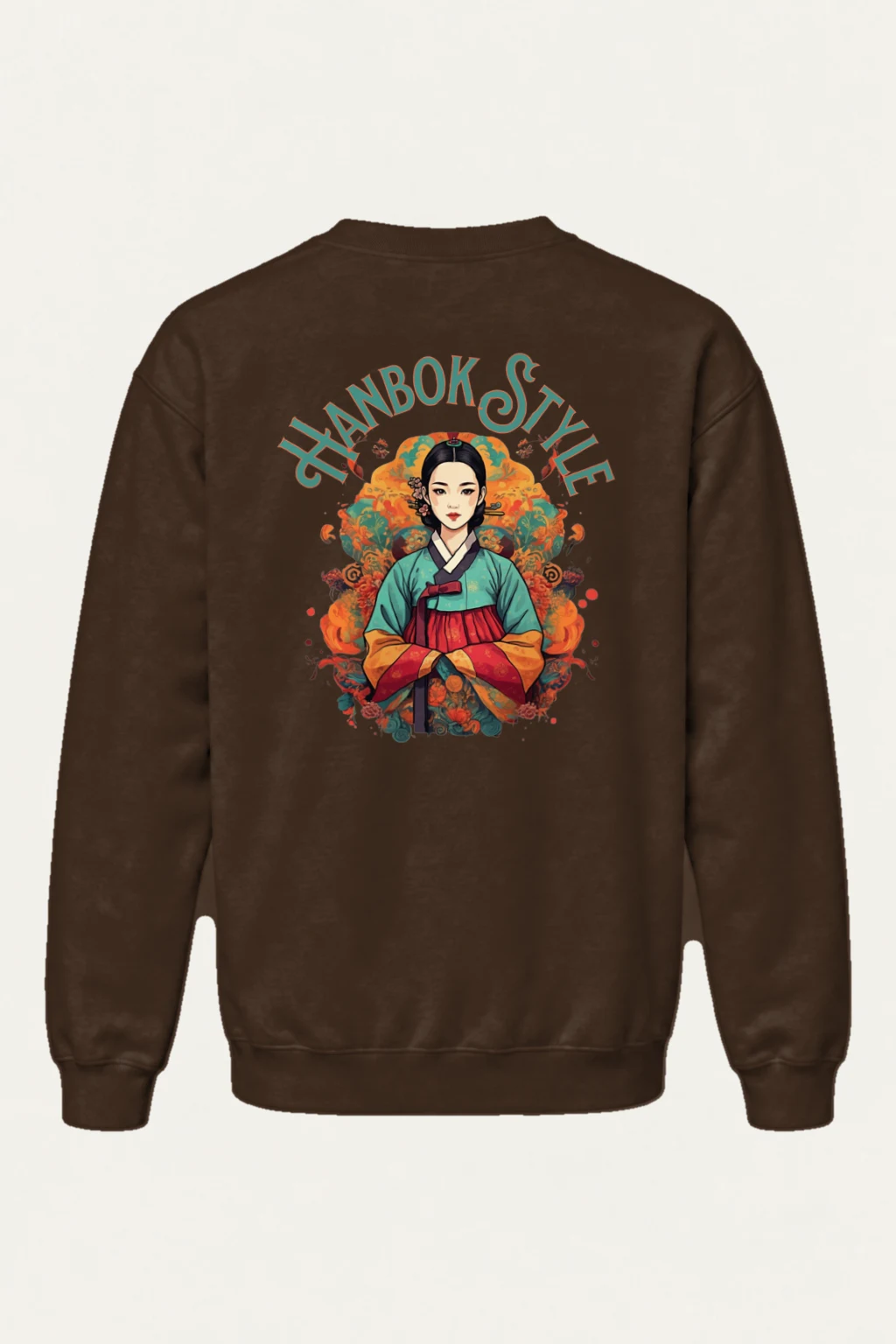 "Wild Flower Spirit" Heavy Blend Unisex Crewneck Sweatshirt | Gildan 18000
