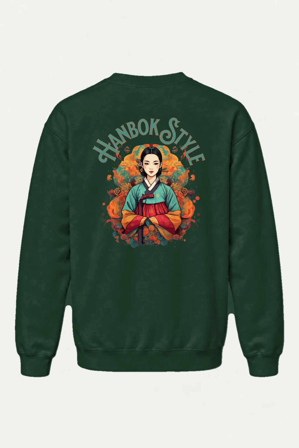"Wild Flower Spirit" Heavy Blend Unisex Crewneck Sweatshirt | Gildan 18000