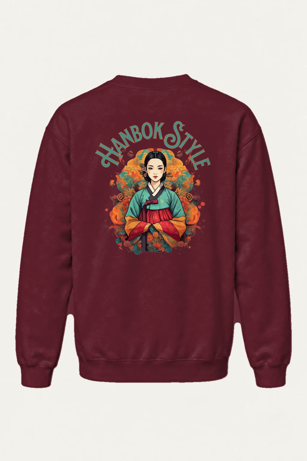 "Wild Flower Spirit" Heavy Blend Unisex Crewneck Sweatshirt | Gildan 18000
