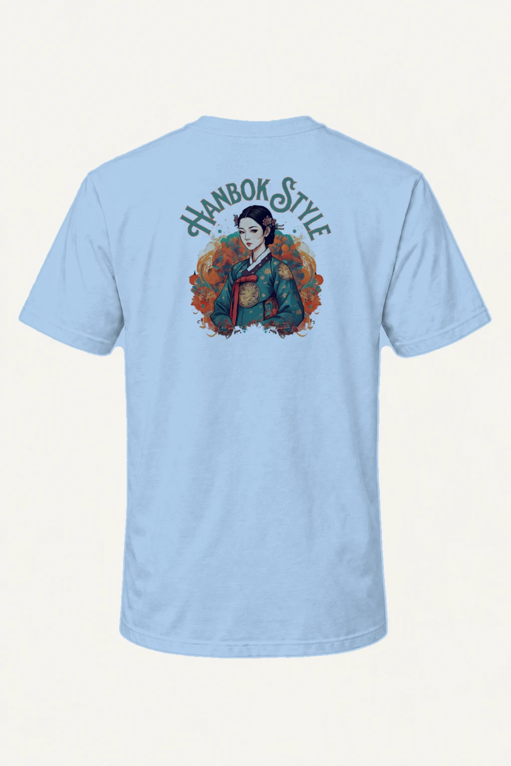 "Wild Flower Spirit" Heavyweight Unisex Crewneck T-shirt | Gildan 5000