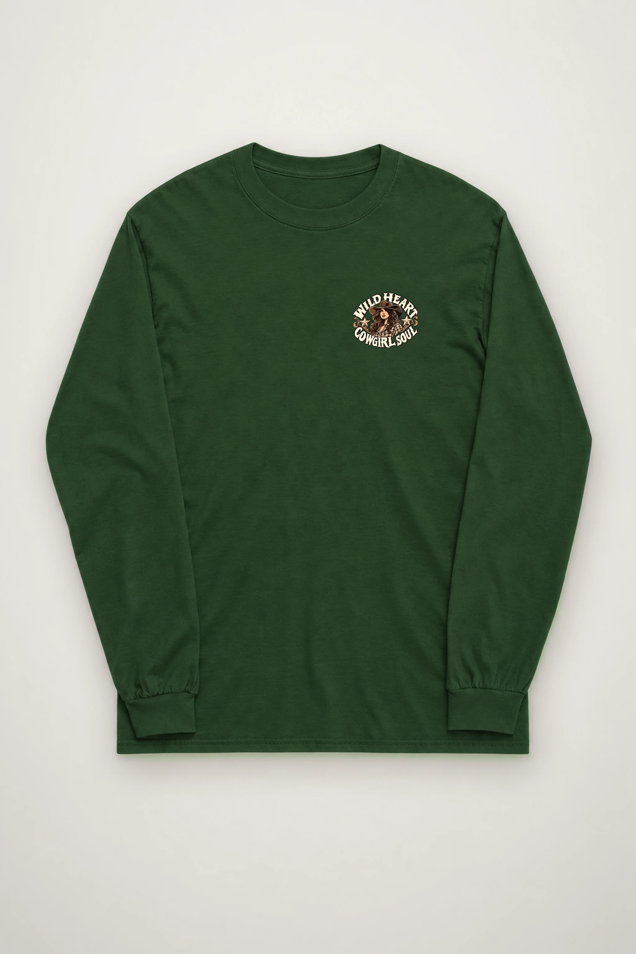 "Wild Heart Cowgirl Soul" Unisex Longsleeve T-shirt