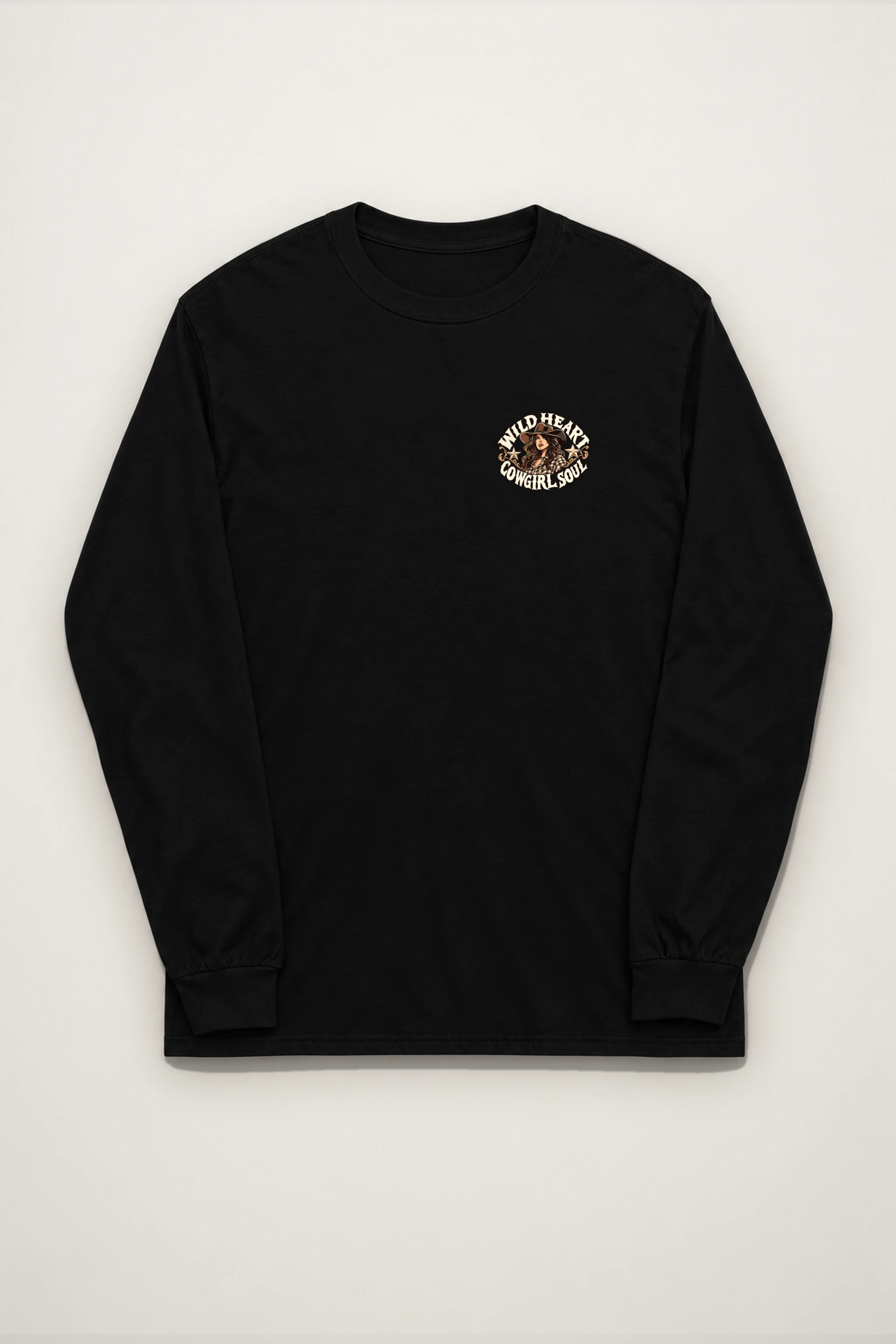 "Wild Heart Cowgirl Soul" Unisex Longsleeve T-shirt