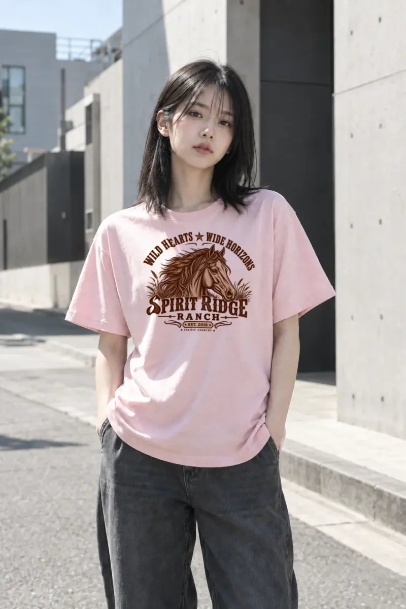 "Wild Hearts" Heavyweight Unisex Crewneck T-shirt | Gildan 5000