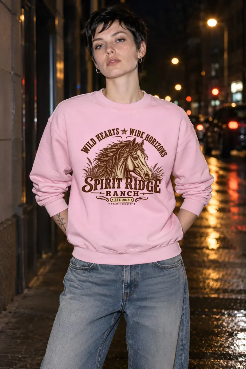 "Wild Hearts Ranch" Heavy Blend Unisex Crewneck Sweatshirt