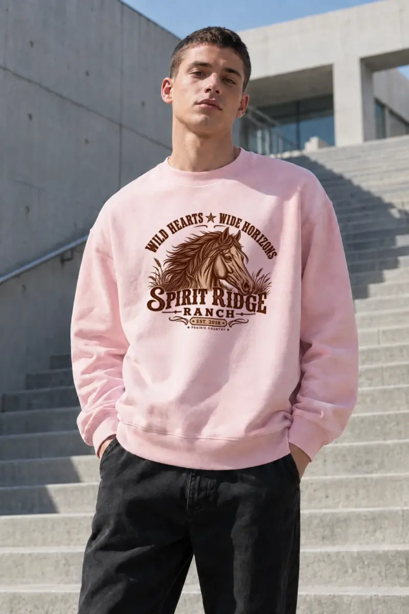 "Wild Hearts Ranch" Heavy Blend Unisex Crewneck Sweatshirt | Gildan 18000