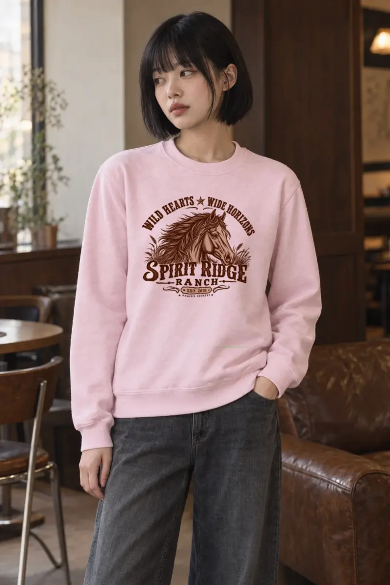 "Wild Hearts Ranch" Heavy Blend Unisex Crewneck Sweatshirt | Gildan 18000