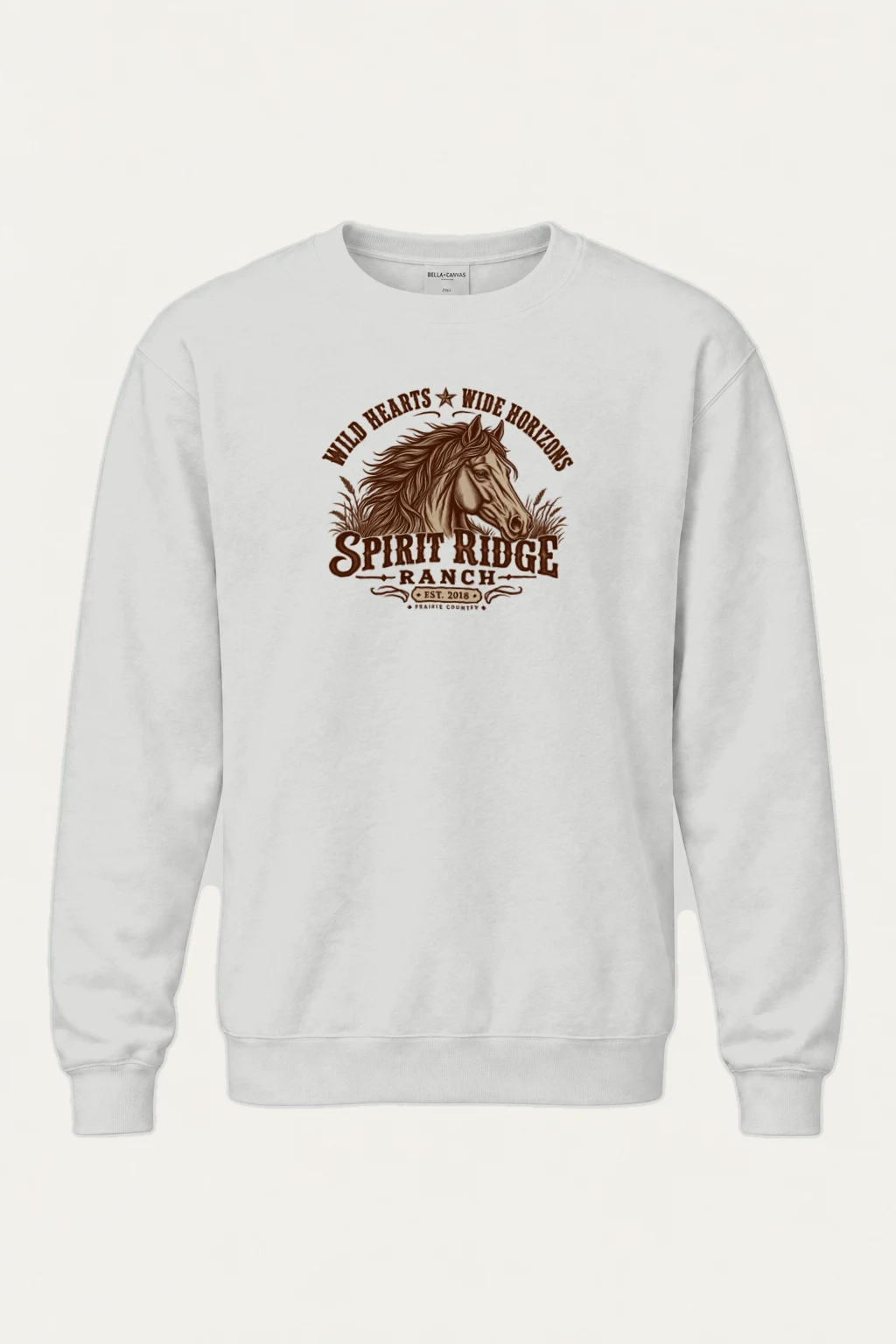 "Wild Hearts Ranch" Heavy Blend Unisex Crewneck Sweatshirt | Gildan 18000