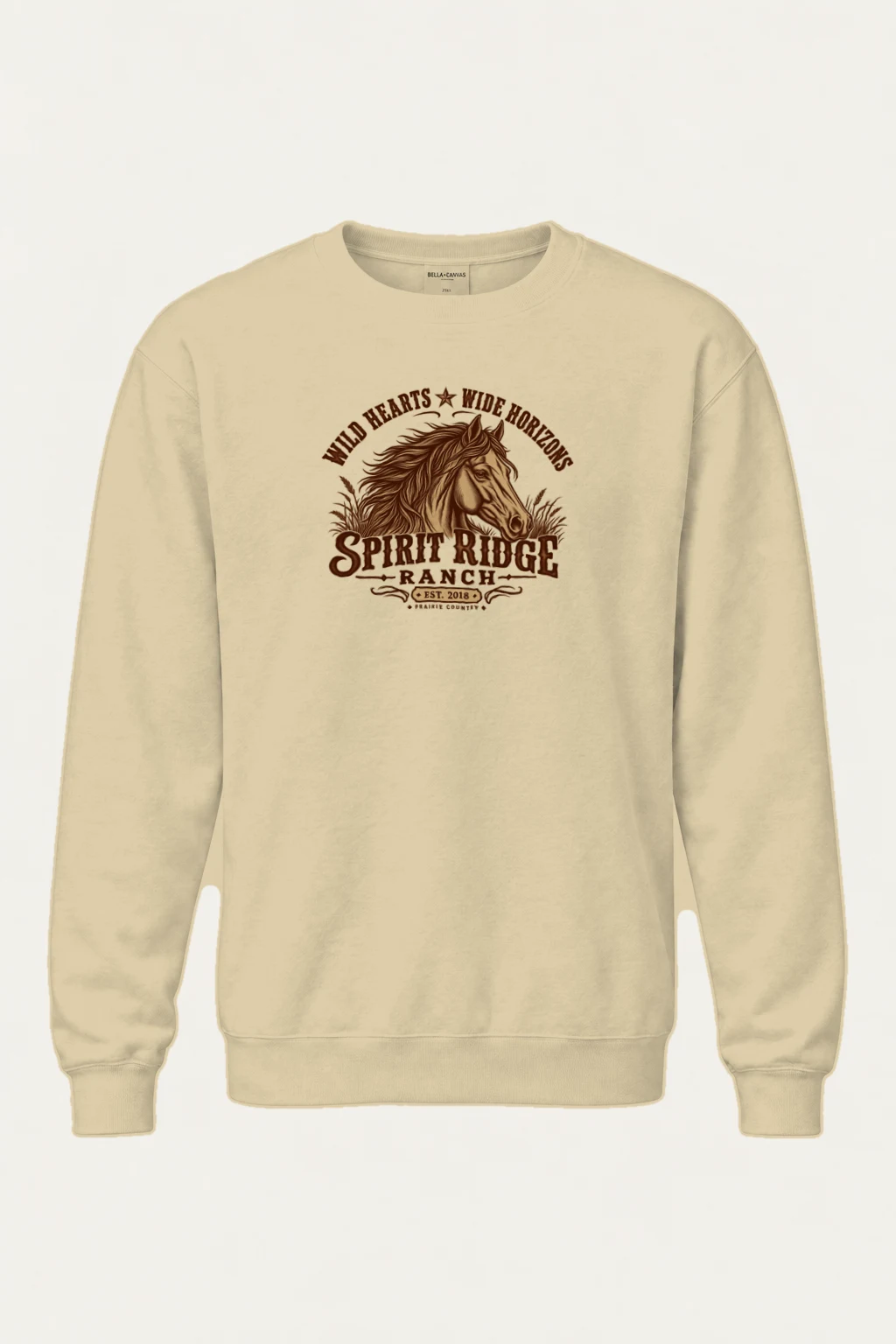 "Wild Hearts Ranch" Heavy Blend Unisex Crewneck Sweatshirt | Gildan 18000