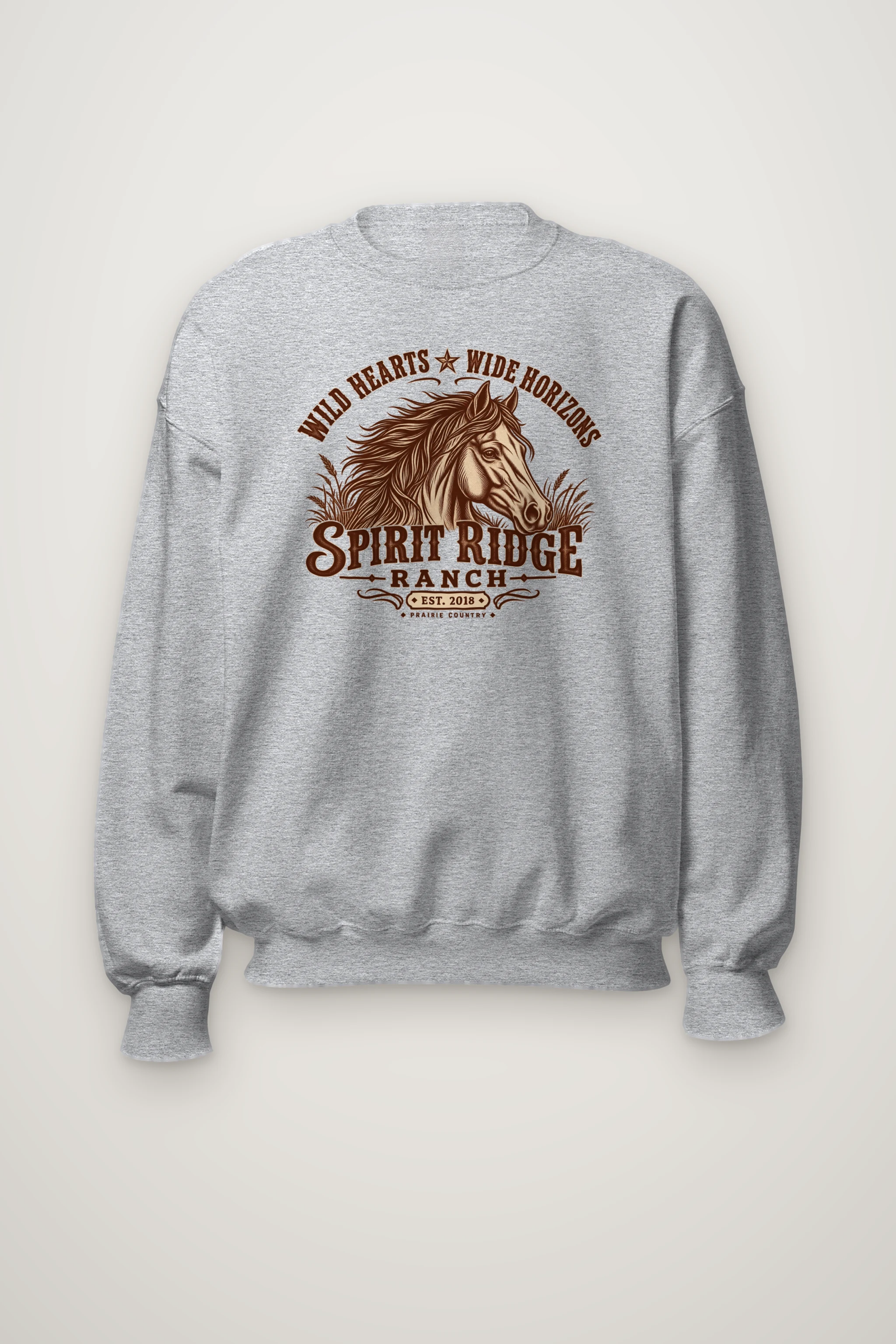 "Wild Hearts Ranch" Heavy Blend Unisex Crewneck Sweatshirt