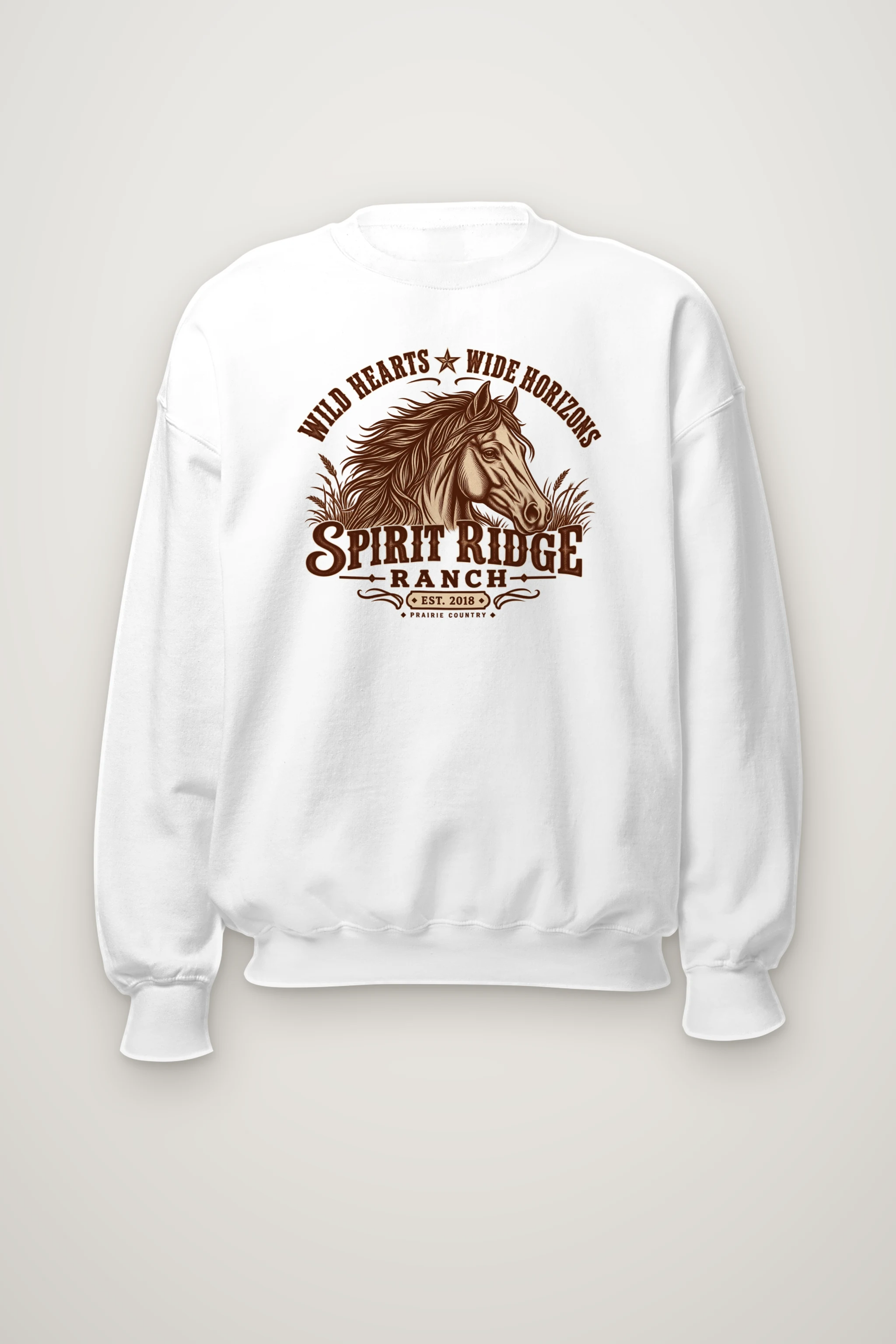 "Wild Hearts Ranch" Heavy Blend Unisex Crewneck Sweatshirt
