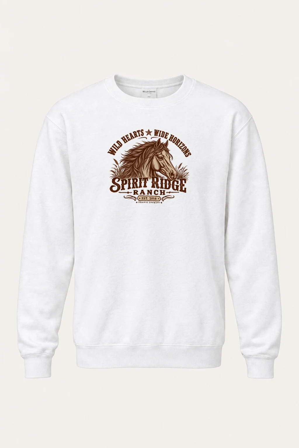 "Wild Hearts Ranch" Heavy Blend Unisex Crewneck Sweatshirt | Gildan 18000