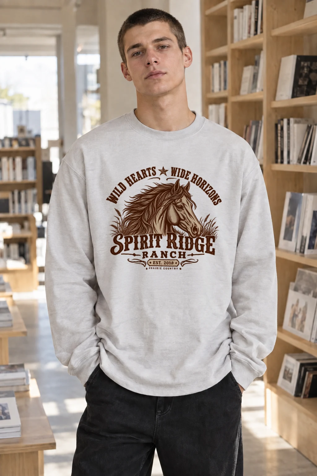 "Wild Hearts" Unisex Longsleeve T-shirt | Gildan 2400