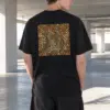 "Wild Leopard Pattern" Heavyweight Unisex Crewneck T-shirt | Gildan 5000