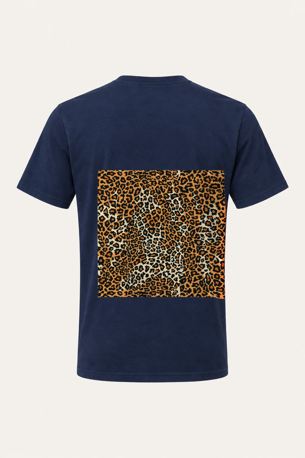 "Wild Leopard Pattern" Heavyweight Unisex Crewneck T-shirt | Gildan 5000