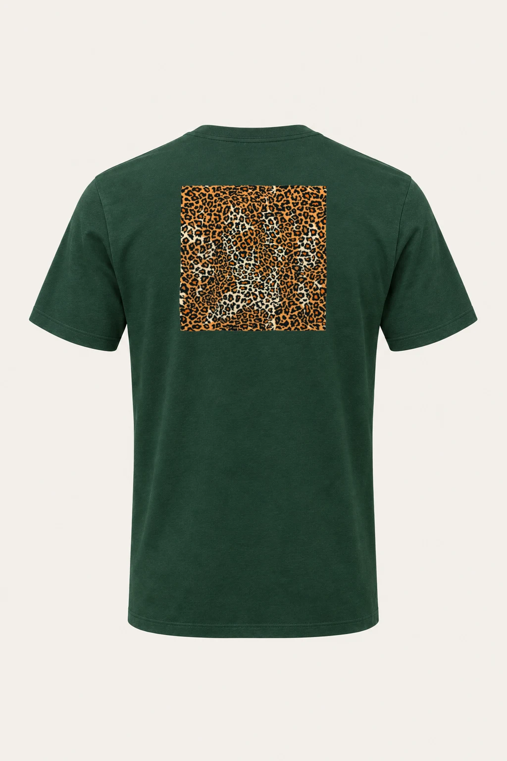 "Wild Leopard Pattern" Heavyweight Unisex Crewneck T-shirt | Gildan 5000