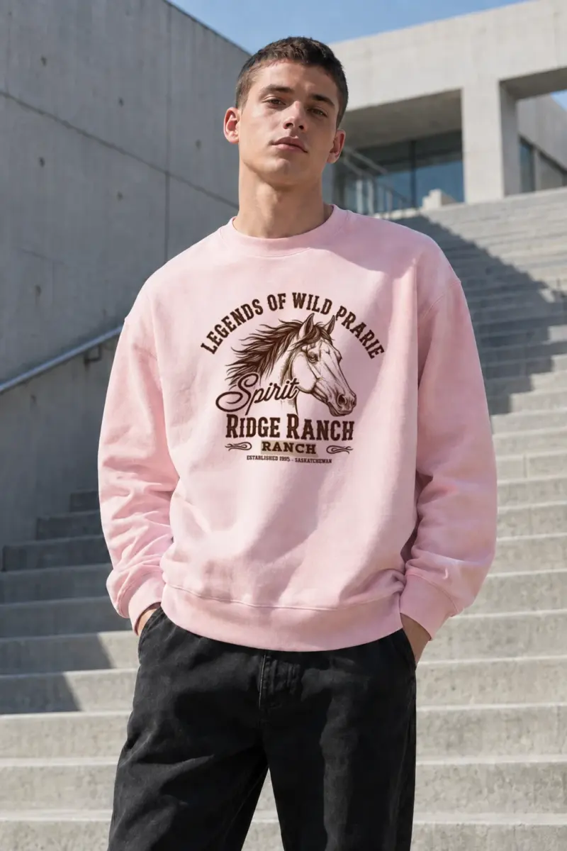 “Wild Prairie Legends” Heavy Blend Unisex Crewneck Sweatshirt | Gildan 18000