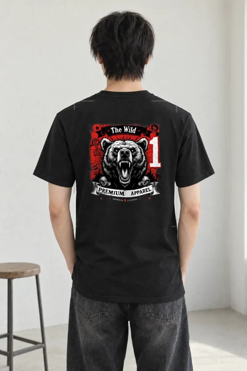 "Wild Premium Apparel" Heavyweight Unisex Crewneck T-shirt