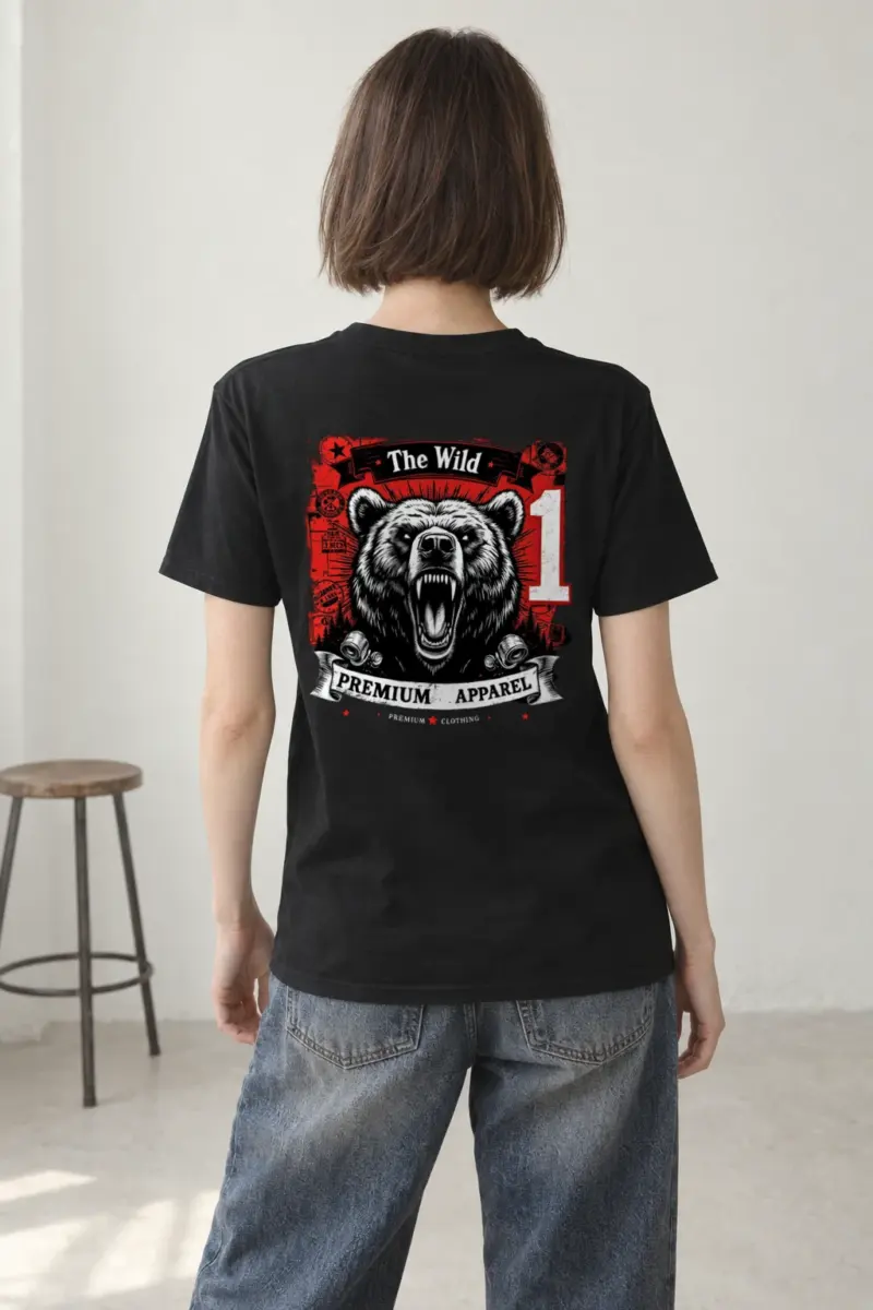 "Wild Premium Apparel" Heavyweight Unisex Crewneck T-shirt