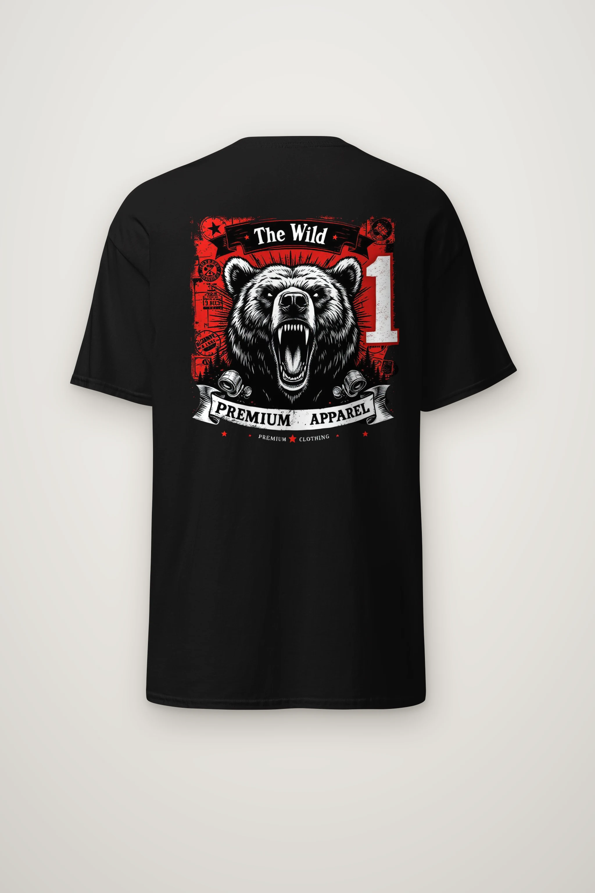 "Wild Premium Apparel" Heavyweight Unisex Crewneck T-shirt