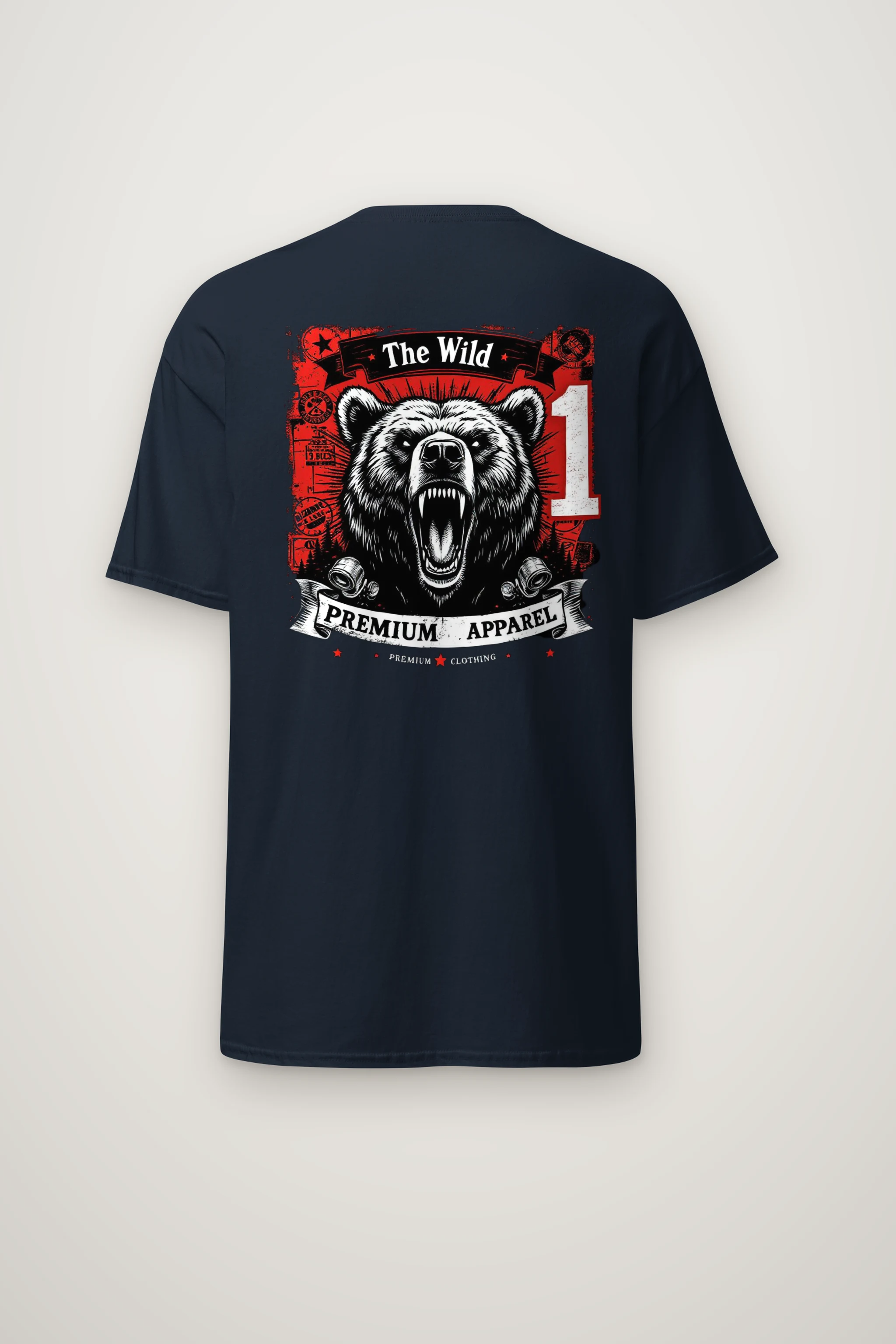 "Wild Premium Apparel" Heavyweight Unisex Crewneck T-shirt