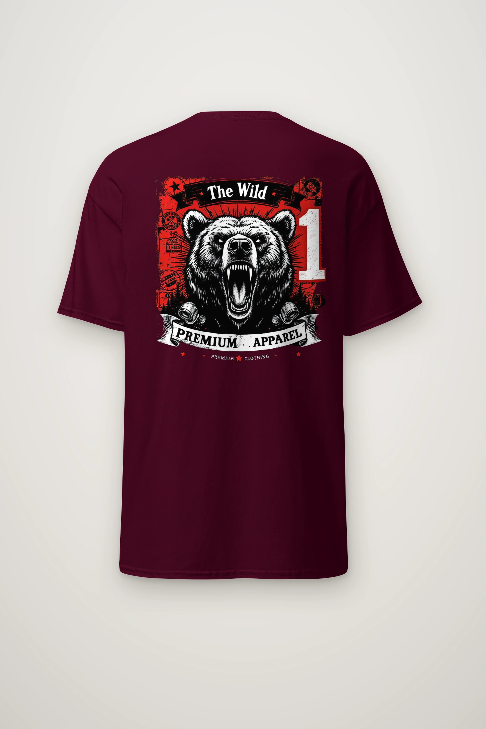"Wild Premium Apparel" Heavyweight Unisex Crewneck T-shirt