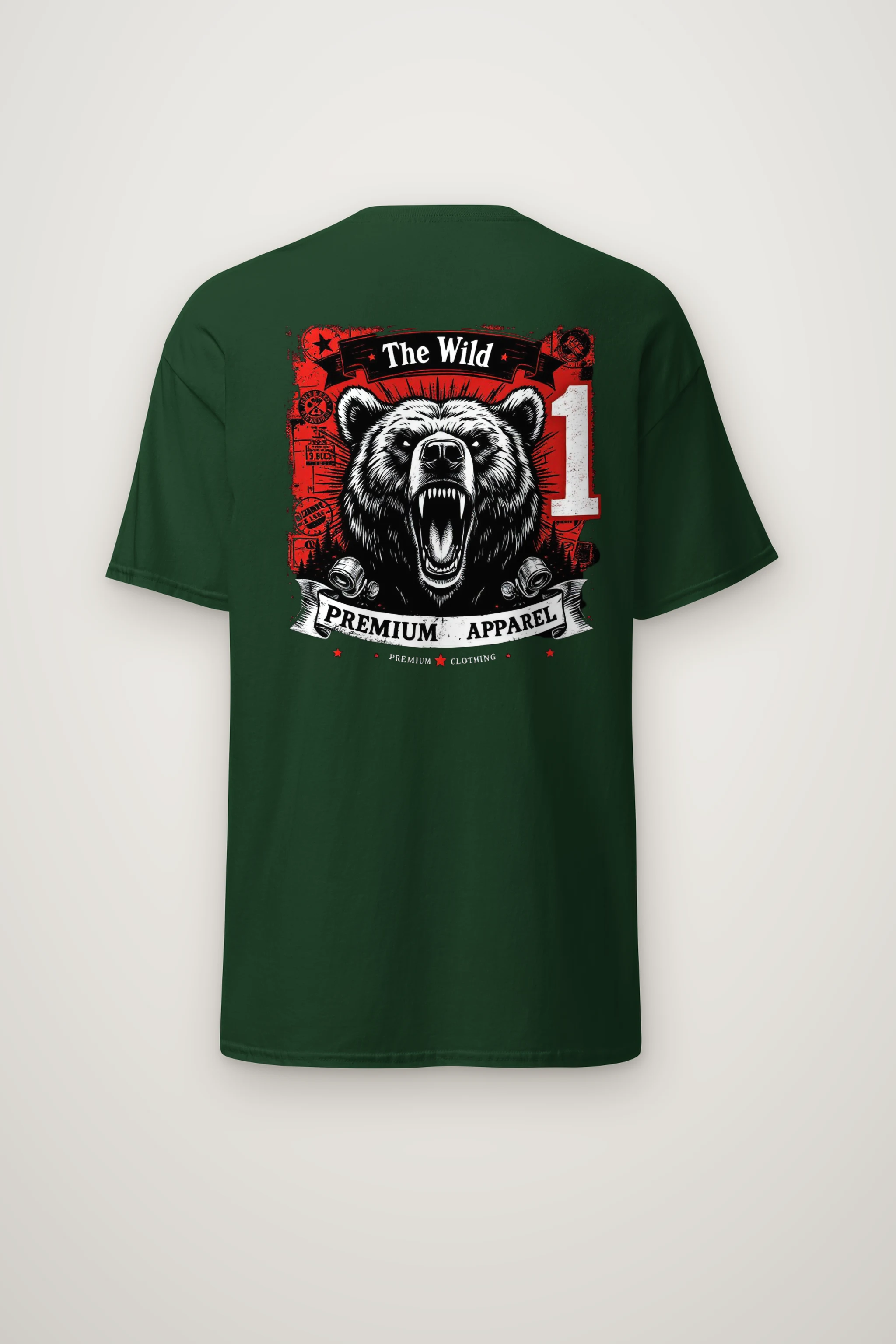 "Wild Premium Apparel" Heavyweight Unisex Crewneck T-shirt